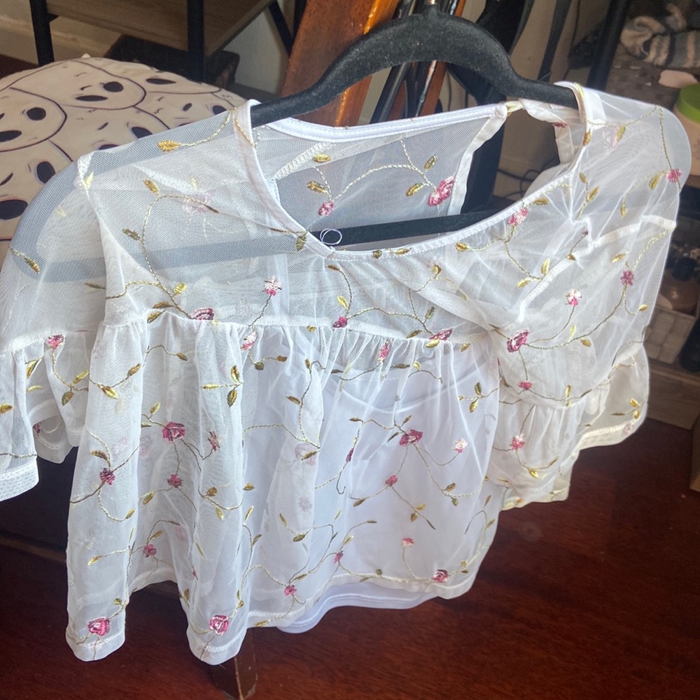 Flowery top